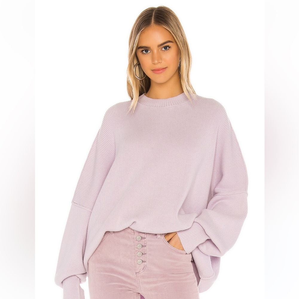 Free People East Wine Tunic Lavendar